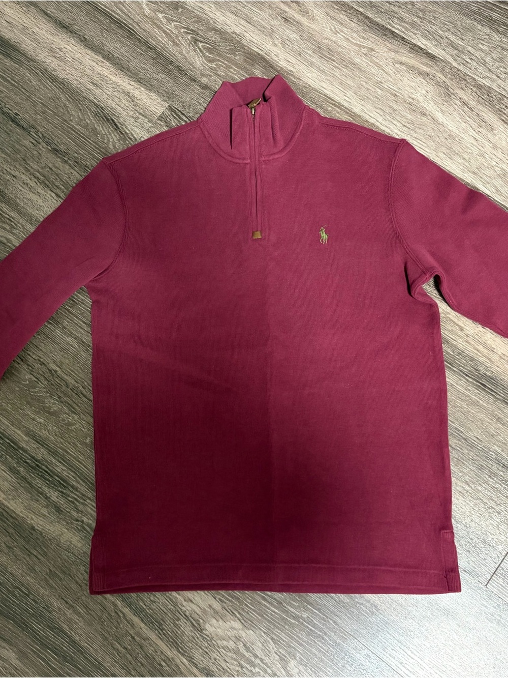 Ralph Lauren Burgundy Quarter Zip